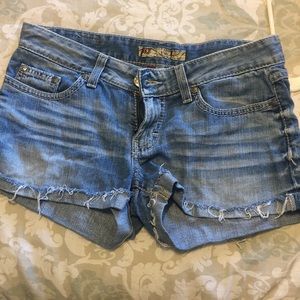BKE jean shorts